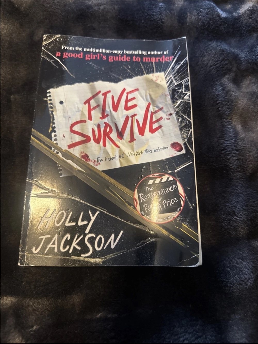 Holly Jackson Five Survive (Black) Paperback Thriller